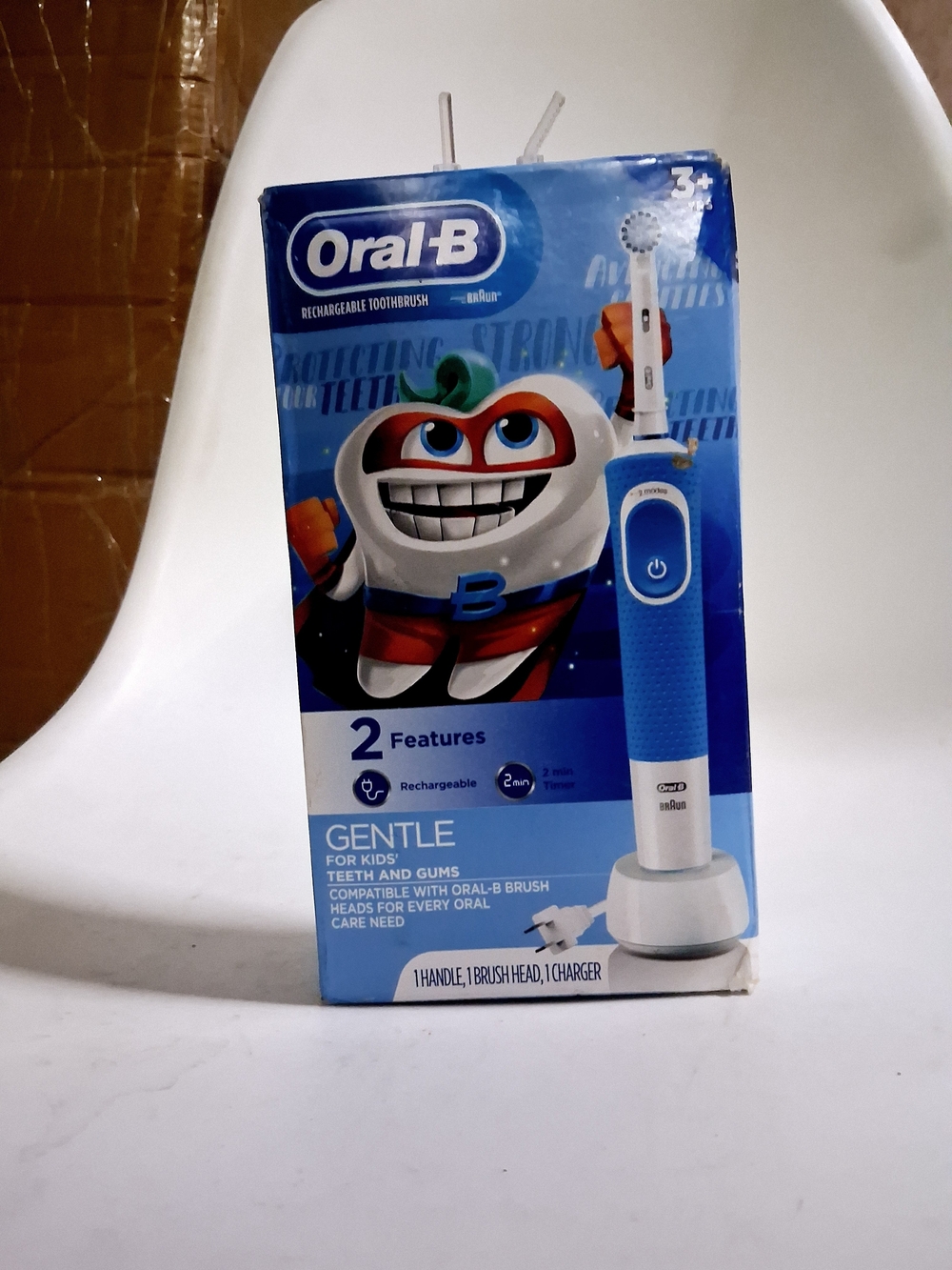 Oral-B Kids Gentle Rechargeable Toothbrush - Blue